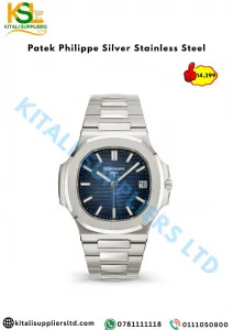 Patek Philippe Silver Stainless Steel