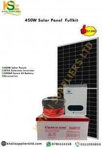 SunCore 450X PowerHub Solar Kit – 450W Panel + 1KVA Inverter + 200AH Battery Fullkit