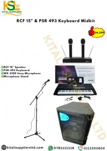 RCF 15" & PSR 493 Keyboard Midkit