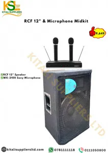 RCF 12" & Microphone Midkit