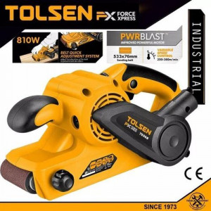 Tolsen Belt Sander 810W Tolsen + Free Sand Paper + Dust Bag