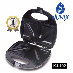 Nunix 750W Sandwich Maker & Toaster – Compact Non-Stick Kitchen Appliance for Perfect Grilled Sandwiches