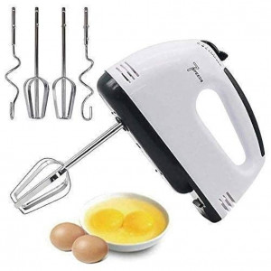 MixMaster™ Multi-Speed Hand Mixer – 2-in-1 Whisk, Egg Beater, and Food Blender for Efficient Mixing and Blending