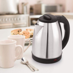 IPCONE 2L 1500W Energy Efficient Cordless Stainless Steel Electric Water Kettle – Fast Boiling, Auto Shut-Off