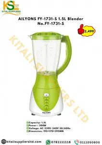 AILYONS FY-1731-S 1.5L Blender No.FY-1731-S