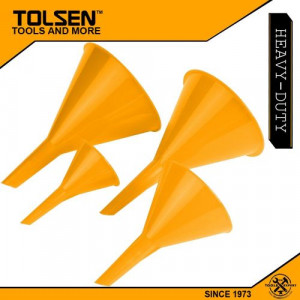 Tolsen Funnel Set 4pcs Car Oil Gas And Fluids Auto Home Kitchen Function.