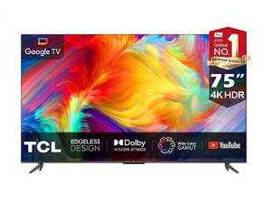 TCL 75'' 4K ULTRA HD ANDROID TV, BLUETOOTH, 4K HDR, UNLIMITED CONTENT 75P735