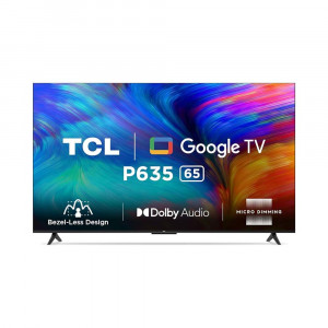 TCL 65P635 65'' Smart UHD 4K With HDR Google TV Frameless - Free TV Guard+ Wall Mount + 32GB Flash Drive