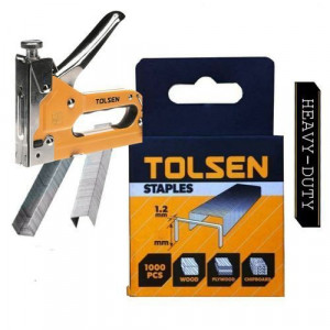 Tolsen Heavy Duty Staple Gun Pins 10mm (4boxes) Tolsen