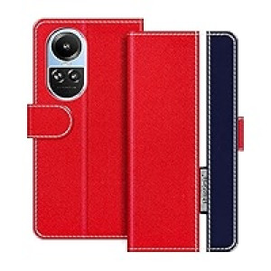 Foldable Kickstand Holder Case Cover For Oppo Reno 8T 5G-brown
