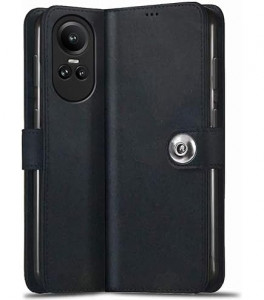 Case for OPPO Reno 8T 4G Burgundy Pippi flip cover -brown