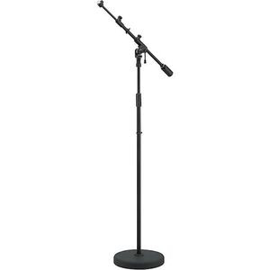 ProStage™ Adjustable Round Base Microphone Stand – Sturdy Mic Holder for Stage, Studio & Events
