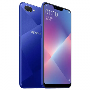Oppo A3S 64GB + 4GB RAM - 4G LTE Dual SIM - 6.2-inch Display - Face Unlock Blue