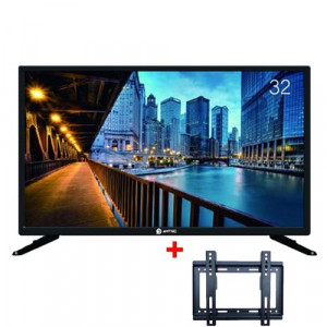 32" amtec smart television plus free Gift wall bracket