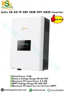 Solis S6-EO 1P 48V 5KW OFF-GRID Inverter