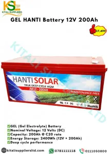 GEL HANTI Battery 12V 200Ah