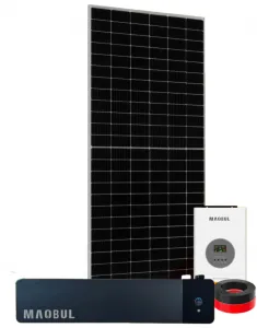 Maqbul 1.2KW Solar Power System with 2KWh LifePoa Lithium Battery