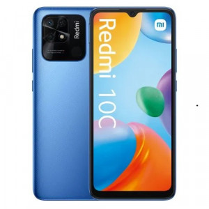 XIAOMI Redmi 10C 6.71'', 4GB+128GB, 50MP+2MP Camera, 4G, Dual SIM - Blue