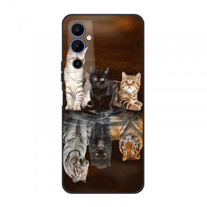 Tecno Pova Neo Case Cartoon Flower Soft Plating Phone Cover