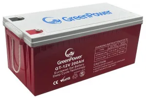 200AH Greenpower Gel Battery