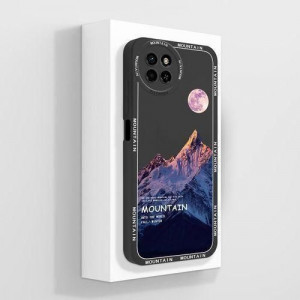 Tecno Pova Neo Case Watercolor Silicone Soft Phone Cover-maroon