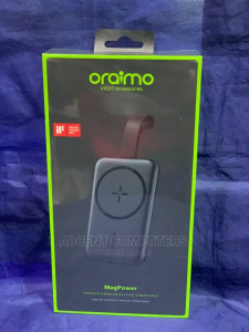 Oraimo MagPower 5000mAh Magnetic Wireless Charging Power Bank-Grey