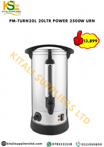 PM-TURN20L 20-Litre Stainless Steel Power Urn – 2500W High-Efficiency Hot Water Boiler with Auto Thermostat