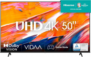 Hisense 50" Inch Frameless 4K UHD TV + Extension &amp; Tv Guard