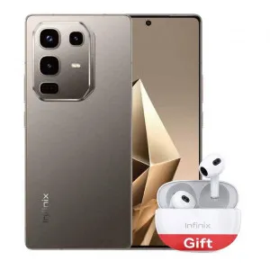 Infinix Note 50 Pro – Titanium Grey + FREE Gift
