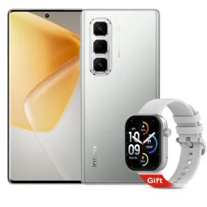 Infinix Hot 50 Pro+ – Titanium Grey + Free XW3 Smartwatch