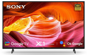 Sony 50X75K 50'' Smart UHD 4K Android HDR (Google TV) - 2022