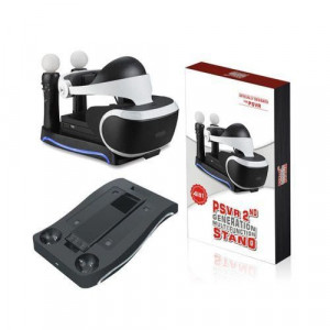 Sony Playstation PS4 VR Charging Dock 2nd 4-in-1 Multi-Functional Base Holder For PS3 MOVE PS4 Handle Console Charger