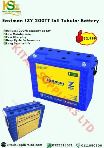 Eastman EZY 200TT Tall Tubular Battery