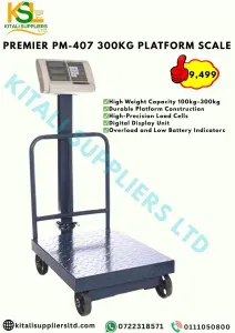 PREMIER PM-407 300KG PLATFORM SCALE