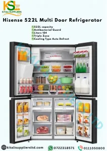 Hisense 522L Multi Door Refrigerator