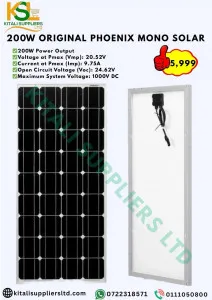 200W ORIGINAL PHOENIX MONO SOLAR