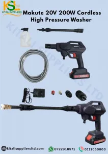Makute 20V 200W Cordless High Pressure Washer
