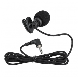ProSound Mini Portable Clip-On Lapel Lavalier Microphone – Hands-Free 3.5mm Jack for Phones & Public Address Systems