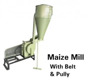 Heavy-Duty Maize Mill with Belt – Efficient Grinding for Commercial Use