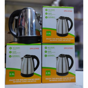 IPCONE™ 2L 1500W Energy-Efficient Stainless Steel Electric Kettle – Cordless Household Water Heater Jug