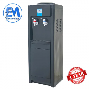 ElectroMate EM BD01 Standing Water Dispenser – Hot & Normal Water with Storage Cabinet for Home & Office