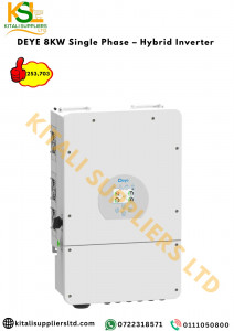 DEYE 8KW Single Phase Hybrid Inverter – High-Capacity Solar & Backup Power Solution