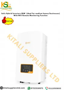 Solis Hybrid Inverter 8kW – Ideal for Medium Homes & Businesses | Kitali Suppliers Ltd