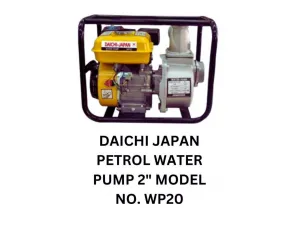 Daichi Japan 2" Petrol Water Pump – WP20 Model | Heavy Duty & Portable