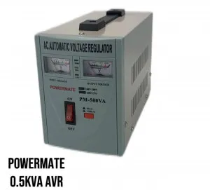 POWERMATE 0.5KVA Automatic Voltage Regulator (AVR) – PM-500VA