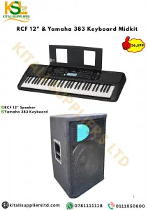 RCF 12" Speaker & Yamaha PSR-E383 Keyboard Midkit – Complete Sound & Performance Bundle