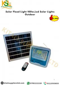 100W Solar Flood Light – LED Outdoor Solar Floodlight