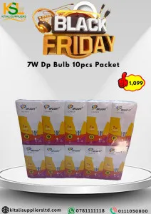 7W DP LED Bulbs – 10pcs Pack | Energy-Saving, Long-Lasting Light