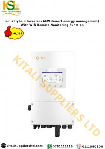 Solis 6kW Hybrid Inverter – Smart Energy Management with WiFi Remote Monitoring