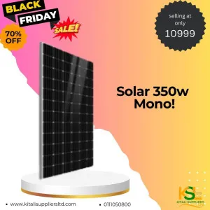 350W Monocrystalline Solar Panel – High-Efficiency Module for Residential & Off-Grid Use
